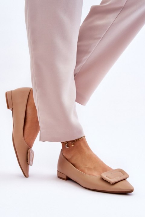 Baleriny Model Rivea 9533 Beige - Step in style Baleriny Model Rivea 9533 Beige - Step in style
