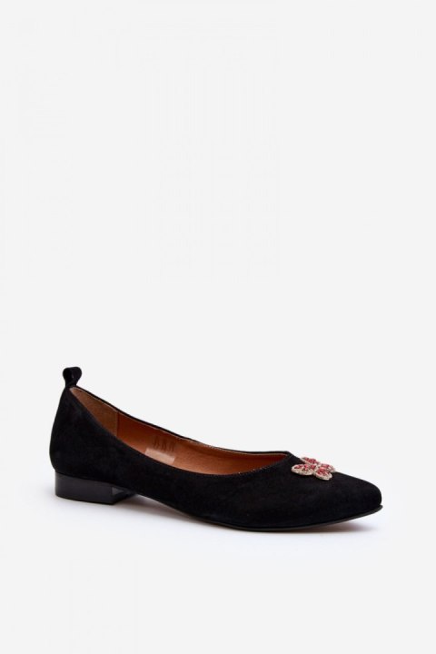 Baleriny Model Zazoo 2887/002 Black - Step in style Baleriny Model Zazoo 2887/002 Black - Step in style