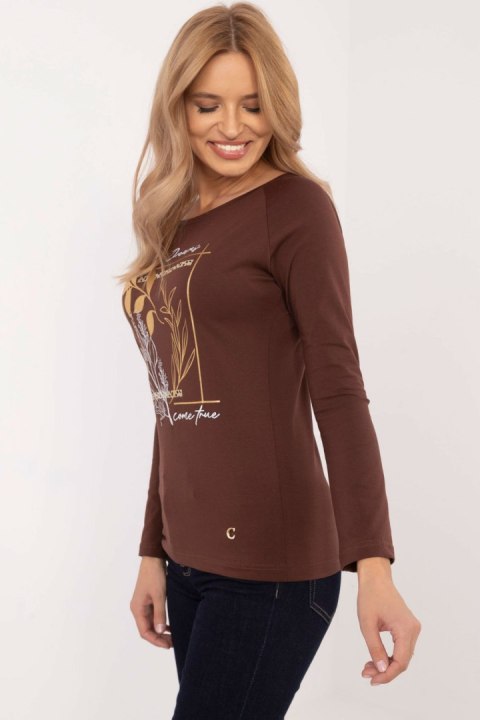 Bluzka Model CLM-BZ-1159.22X Brown - Factory Price Bluzka Model CLM-BZ-1159.22X Brown - Factory Price