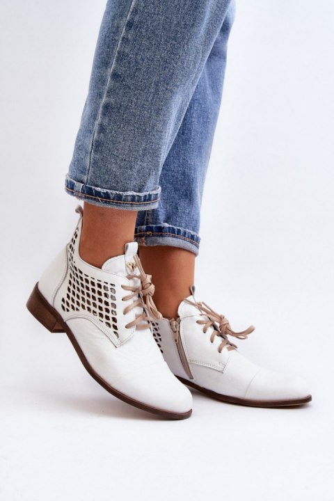 Botki Model Zazoo 2878/003 White - Step in style Botki Model Zazoo 2878/003 White - Step in style