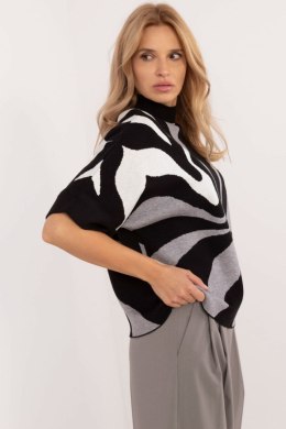Sweter Damski Model PM-SW-SC209.38 Grey/Black - Factory Price