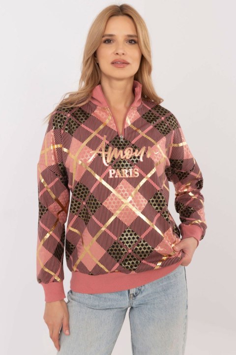 Bluza Damska Model CLM-BL-1259.59 Dark Pink - Factory Price Bluza Damska Model CLM-BL-1259.59 Dark Pink - Factory Price