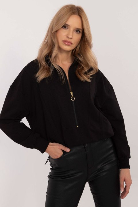 Bluza Damska Model CLM-BL-1272.68 Black - Factory Price Bluza Damska Model CLM-BL-1272.68 Black - Factory Price