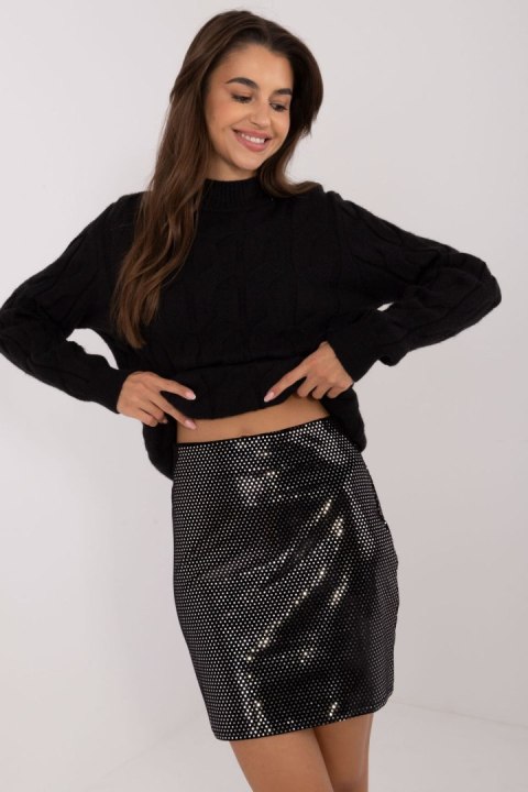 Spódnica Model BA-SD-2607.98 Black/Silver - Badu Spódnica Model BA-SD-2607.98 Black/Silver - Badu
