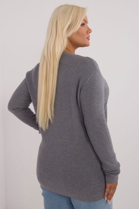 Sweter Damski Model PM-SW-PM730.31P Dark Grey - Factory Price Sweter Damski Model PM-SW-PM730.31P Dark Grey - Factory Price