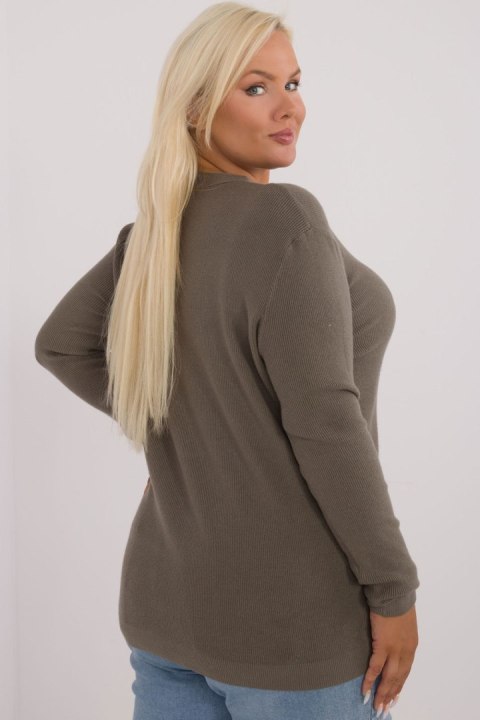 Sweter Damski Model PM-SW-PM730.31P Khaki - Factory Price Sweter Damski Model PM-SW-PM730.31P Khaki - Factory Price