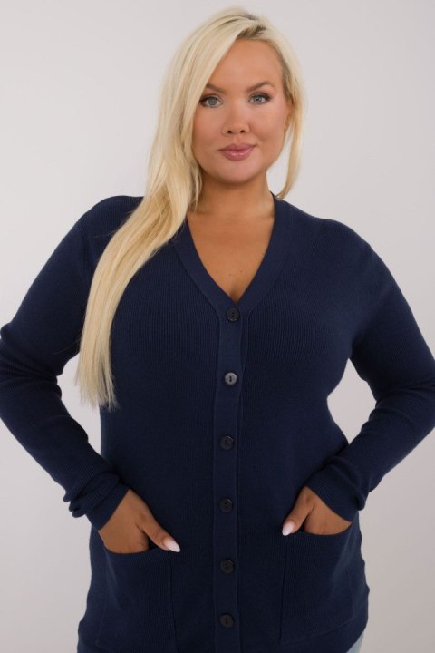 Sweter Damski Model PM-SW-PM730.31P Navy - Factory Price Sweter Damski Model PM-SW-PM730.31P Navy - Factory Price