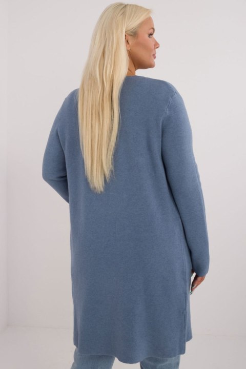 Sweter Damski Model PM-SW-PM793.01 Blue - Factory Price Sweter Damski Model PM-SW-PM793.01 Blue - Factory Price