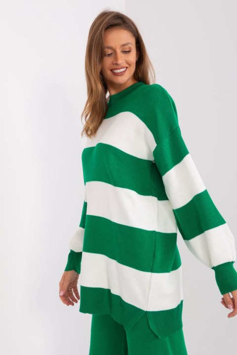 Sweter Damski Model TO-SW-1311.09 Green - Factory Price Sweter Damski Model TO-SW-1311.09 Green - Factory Price