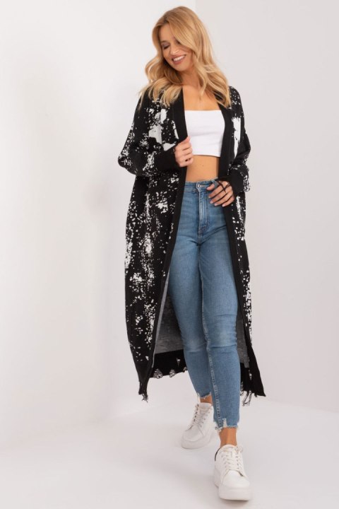 Sweter Kardigan Model BA-SW-14105.27 Black - Badu Sweter Kardigan Model BA-SW-14105.27 Black - Badu