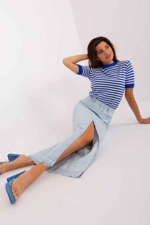 Bluzka Model BA-BZ-1441.80 Dark Blue - Badu Bluzka Model BA-BZ-1441.80 Dark Blue - Badu