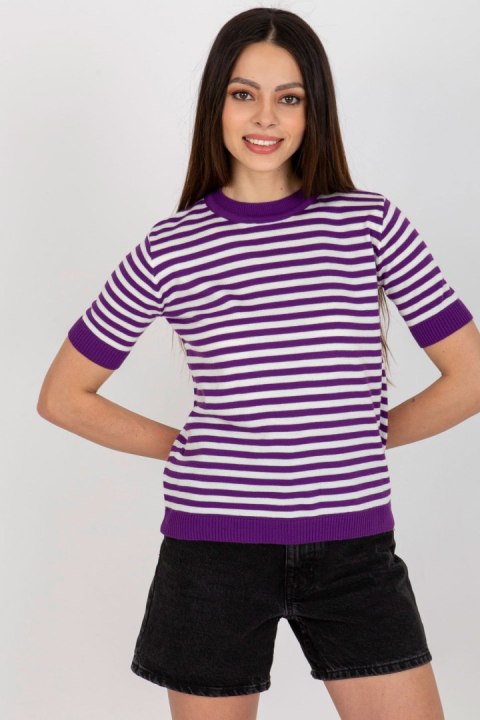 Bluzka Model BA-BZ-1441.80 Violet - Badu Bluzka Model BA-BZ-1441.80 Violet - Badu