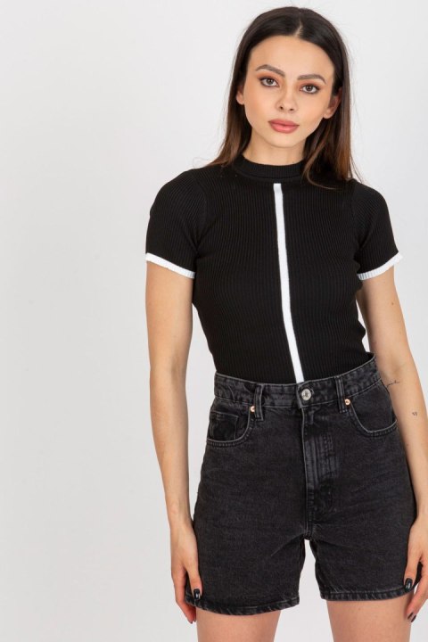 Bluzka Model BA-BZ-1456.72P Black - Badu Bluzka Model BA-BZ-1456.72P Black - Badu