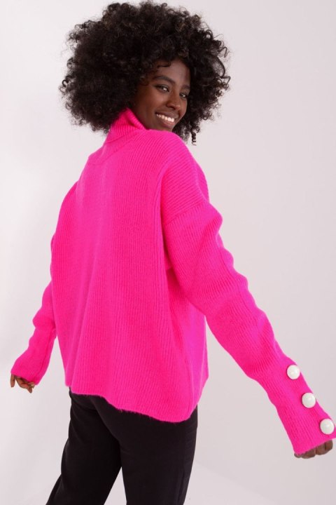 Golf Damski Model BA-SW-015.01P Fluo Pink - Badu Golf Damski Model BA-SW-015.01P Fluo Pink - Badu