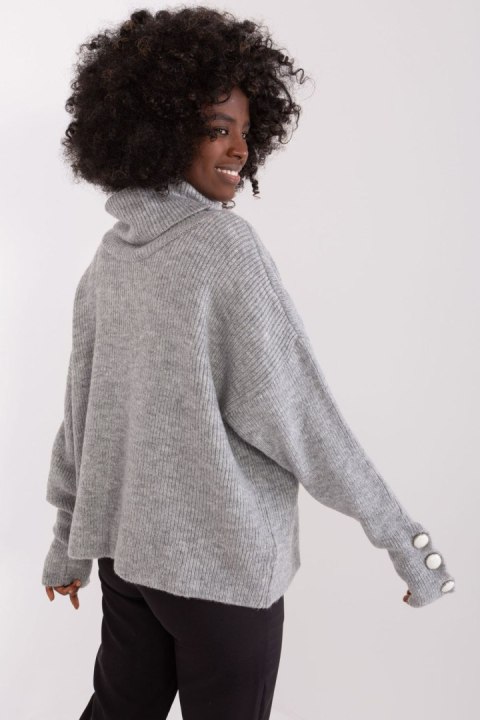 Golf Damski Model BA-SW-015.01P Grey - Badu Golf Damski Model BA-SW-015.01P Grey - Badu