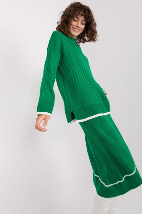 Spódnica Komplet Model BA-KMPL-2210.44P Green - Badu Spódnica Komplet Model BA-KMPL-2210.44P Green - Badu