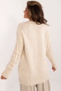 Sweter Damski Model BA-SW-0574.44 Light Beige - Badu