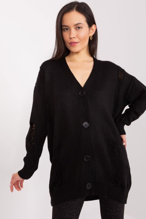 Sweter Damski Model BA-SW-8042-1.23 Black - Badu Sweter Damski Model BA-SW-8042-1.23 Black - Badu