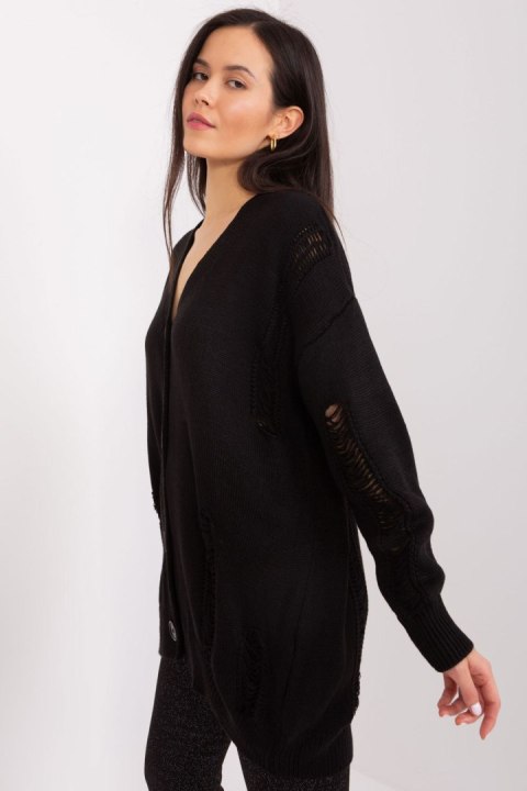 Sweter Damski Model BA-SW-8042-1.23 Black - Badu Sweter Damski Model BA-SW-8042-1.23 Black - Badu