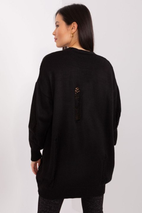 Sweter Damski Model BA-SW-8042-1.23 Black - Badu Sweter Damski Model BA-SW-8042-1.23 Black - Badu