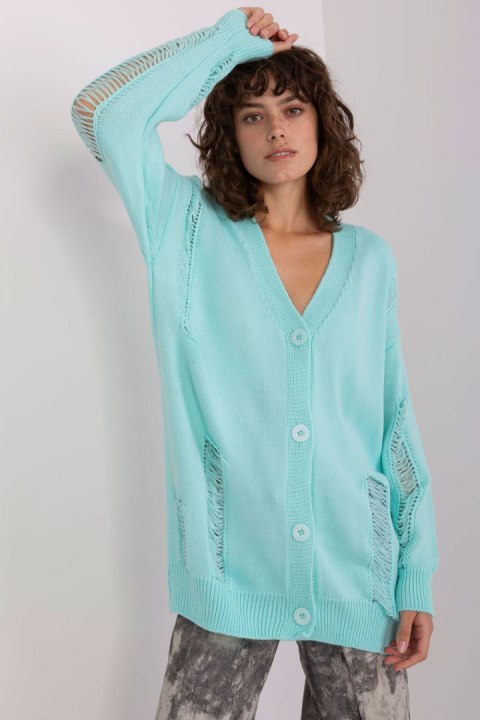 Sweter Damski Model BA-SW-8042-1.23 Mint - Badu Sweter Damski Model BA-SW-8042-1.23 Mint - Badu