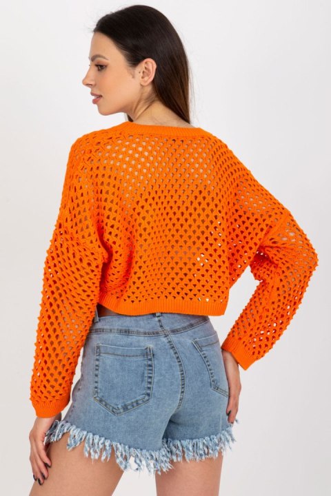 Sweter Damski Model BA-SW-9008.35P Orange - Badu Sweter Damski Model BA-SW-9008.35P Orange - Badu