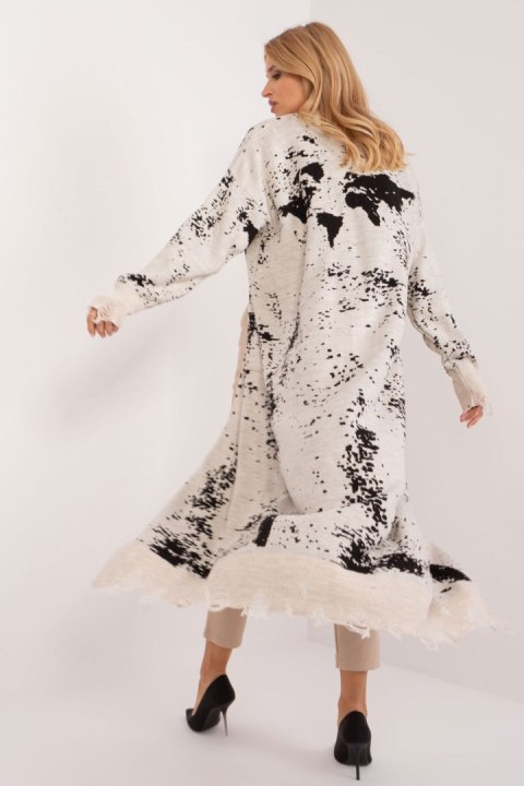Sweter Kardigan Model BA-SW-14105.27 Light Beige - Badu Sweter Kardigan Model BA-SW-14105.27 Light Beige - Badu