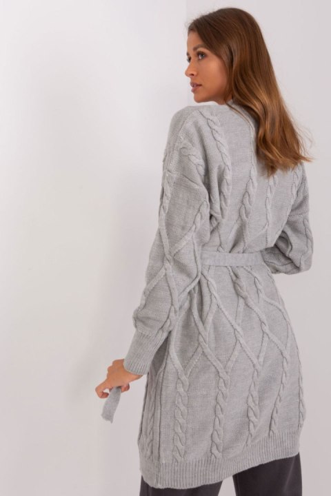 Sweter Kardigan Model BA-SW-8009-1.84P Grey - Badu Sweter Kardigan Model BA-SW-8009-1.84P Grey - Badu