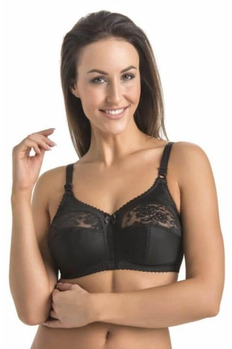 Biustonosz Soft Model Andorra 401 Black - Teyli Biustonosz Soft Model Andorra 401 Black - Teyli