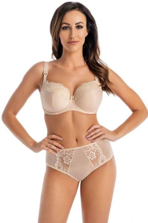 Biustonosz do karmienia Model Marte Mama 205 Beige - Teyli Biustonosz do karmienia Model Marte Mama 205 Beige - Teyli