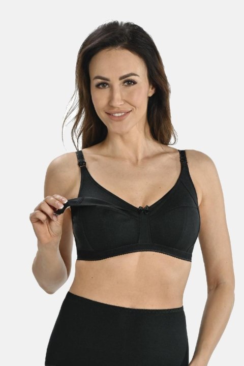 Biustonosz do karmienia Model Perla 404 Black - Teyli Biustonosz do karmienia Model Perla 404 Black - Teyli