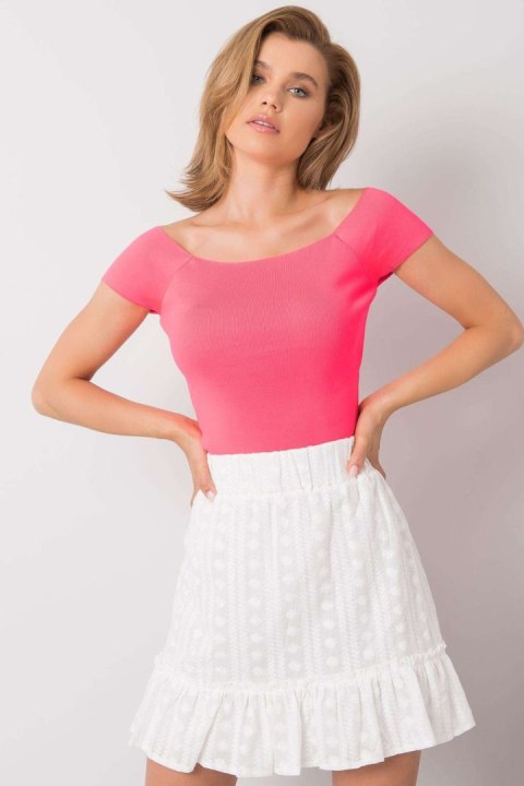 Bluzka Model CA-BZ-1463.32P Fluo Pink - Calben Bluzka Model CA-BZ-1463.32P Fluo Pink - Calben