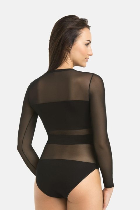 Komplet body Model 2405-2 Stripy Black - Teyli Komplet body Model 2405-2 Stripy Black - Teyli