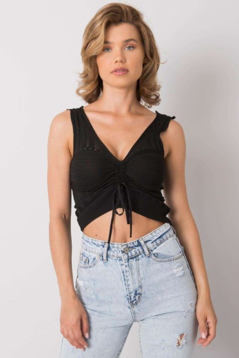 Koszulka Top Model CA-TP-1458.42P Black - Calben Koszulka Top Model CA-TP-1458.42P Black - Calben