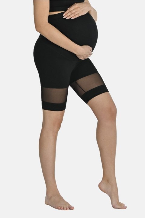 Legginsy ciążowe Model Rebeca Black - Teyli Legginsy ciążowe Model Rebeca Black - Teyli