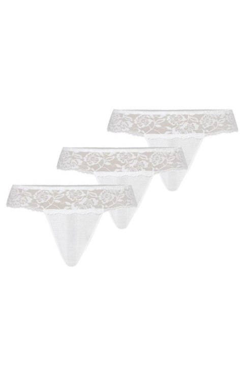 Stringi Komplet stringi Model Comfo 318-3 White - Teyli Stringi Komplet stringi Model Comfo 318-3 White - Teyli