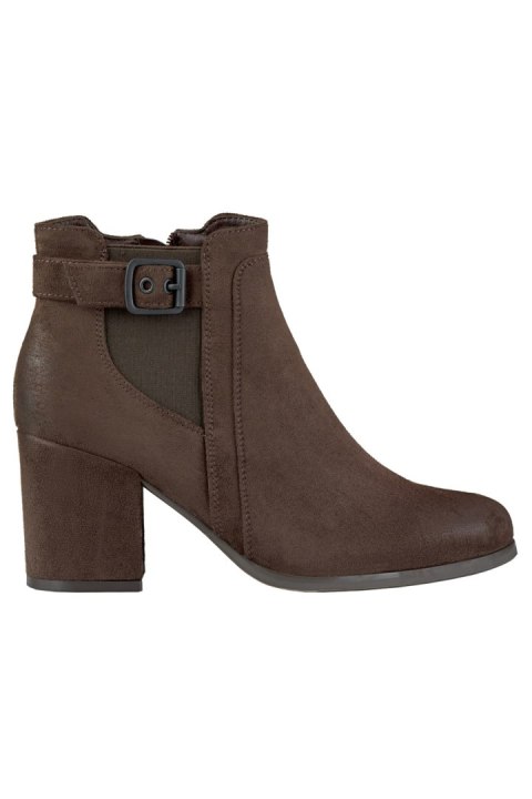 Botki Model 260034BR-SU Brown - PRIMO Botki Model 260034BR-SU Brown - PRIMO
