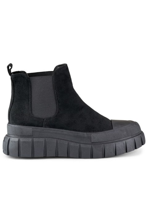 Botki Model A1006B Black - PRIMO Botki Model A1006B Black - PRIMO
