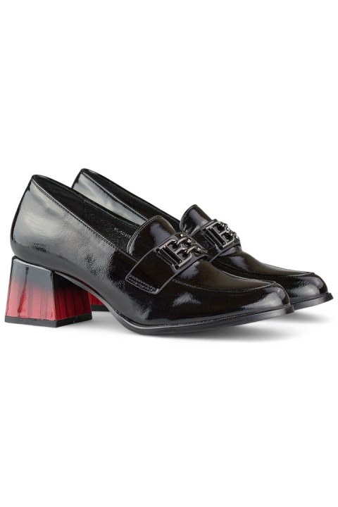 Czółenka Model GD-FL478-B Black - PRIMO Czółenka Model GD-FL478-B Black - PRIMO