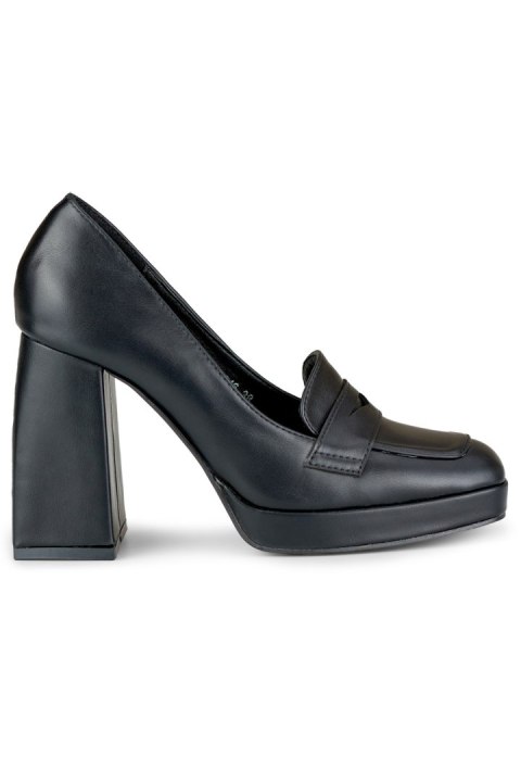 Czółenka Model M046B Black - PRIMO Czółenka Model M046B Black - PRIMO