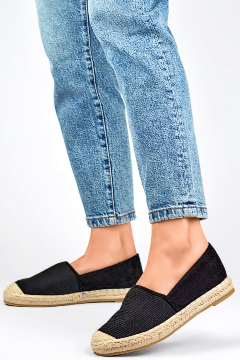 Espadryle Model 4487B Black - PRIMO Espadryle Model 4487B Black - PRIMO