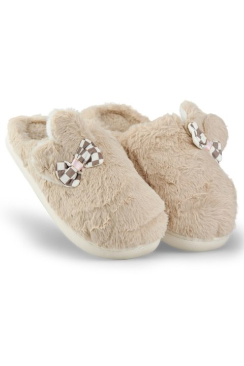 Kapcie Model 025-01KH Beige - PRIMO Kapcie Model 025-01KH Beige - PRIMO