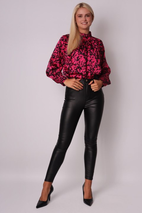 Bluzka Model TA529 Cerise - Ax Paris Bluzka Model TA529 Cerise - Ax Paris