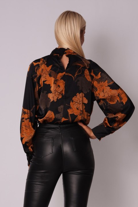 Bluzka Model TA537 Black - Ax Paris Bluzka Model TA537 Black - Ax Paris