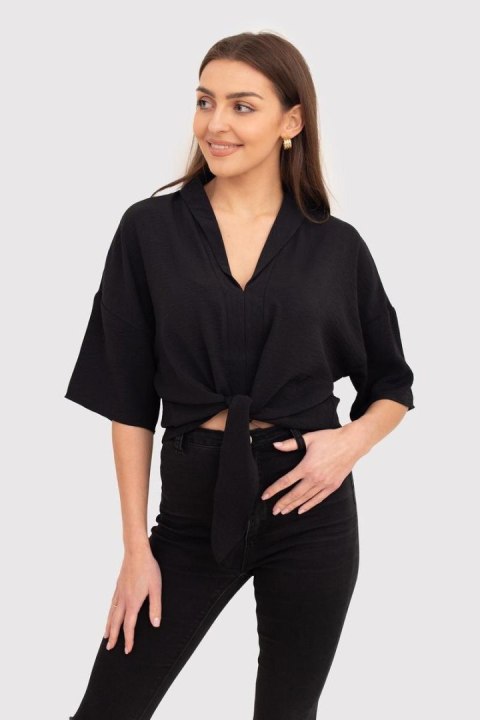 Bluzka Model TA572 Black - Ax Paris Bluzka Model TA572 Black - Ax Paris