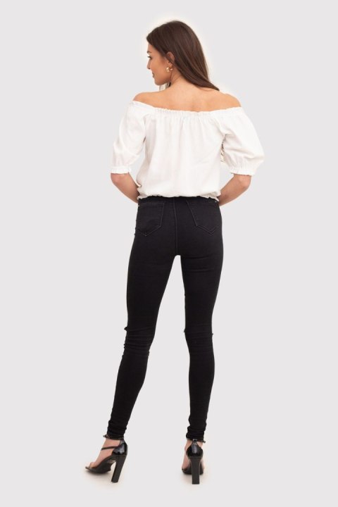 Bluzka Model TA592 Cream - Ax Paris Bluzka Model TA592 Cream - Ax Paris