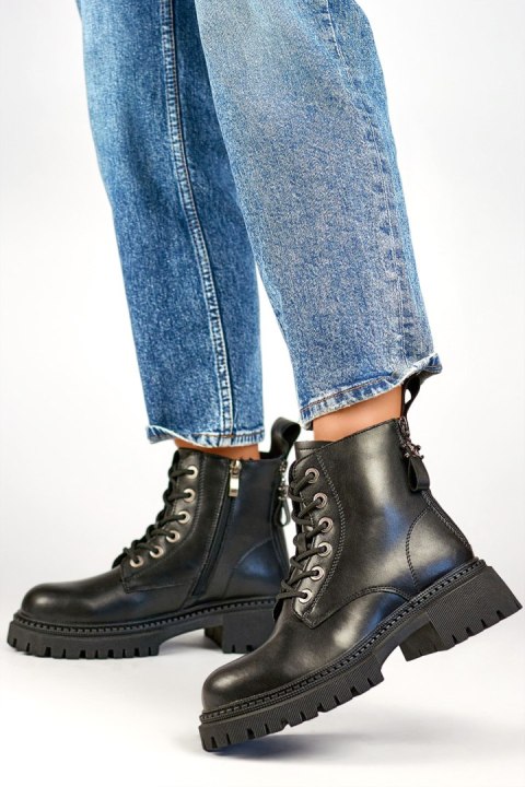 Botki Model GD-TL57B Black - PRIMO Botki Model GD-TL57B Black - PRIMO