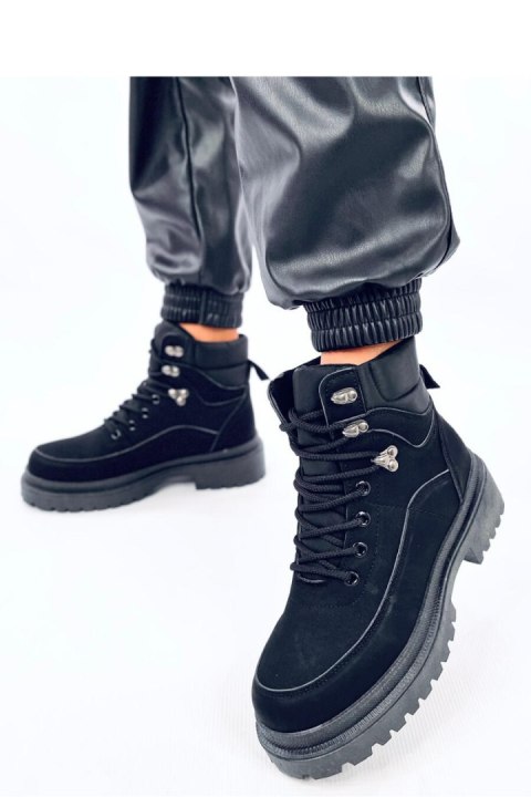Botki traperki MATHEN BLACK - Inello Botki traperki MATHEN BLACK - Inello