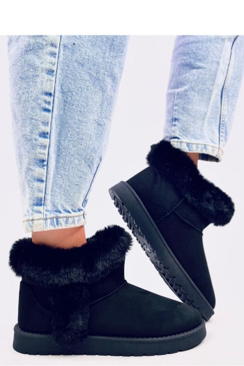 Emusy krótkie z futerkiem SISSOI BLACK - Inello Emusy krótkie z futerkiem SISSOI BLACK - Inello
