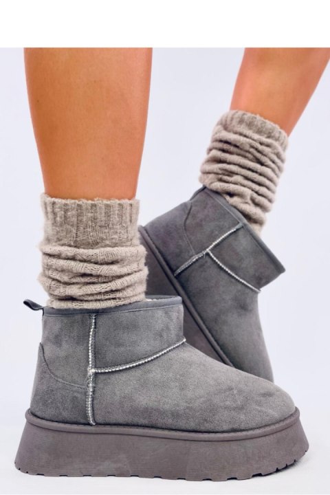 Emusy na platformie krótkie RODMANS GREY - Inello Emusy na platformie krótkie RODMANS GREY - Inello